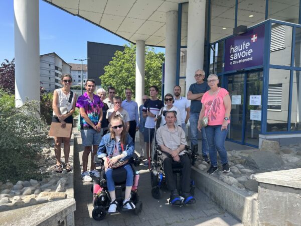 Visite diagnostique de l’accessibilité de la MDPH (site Annecy)