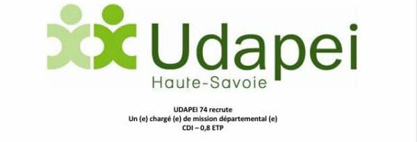 L’Udapei 74 recrute une nouvelle chargée de mission !